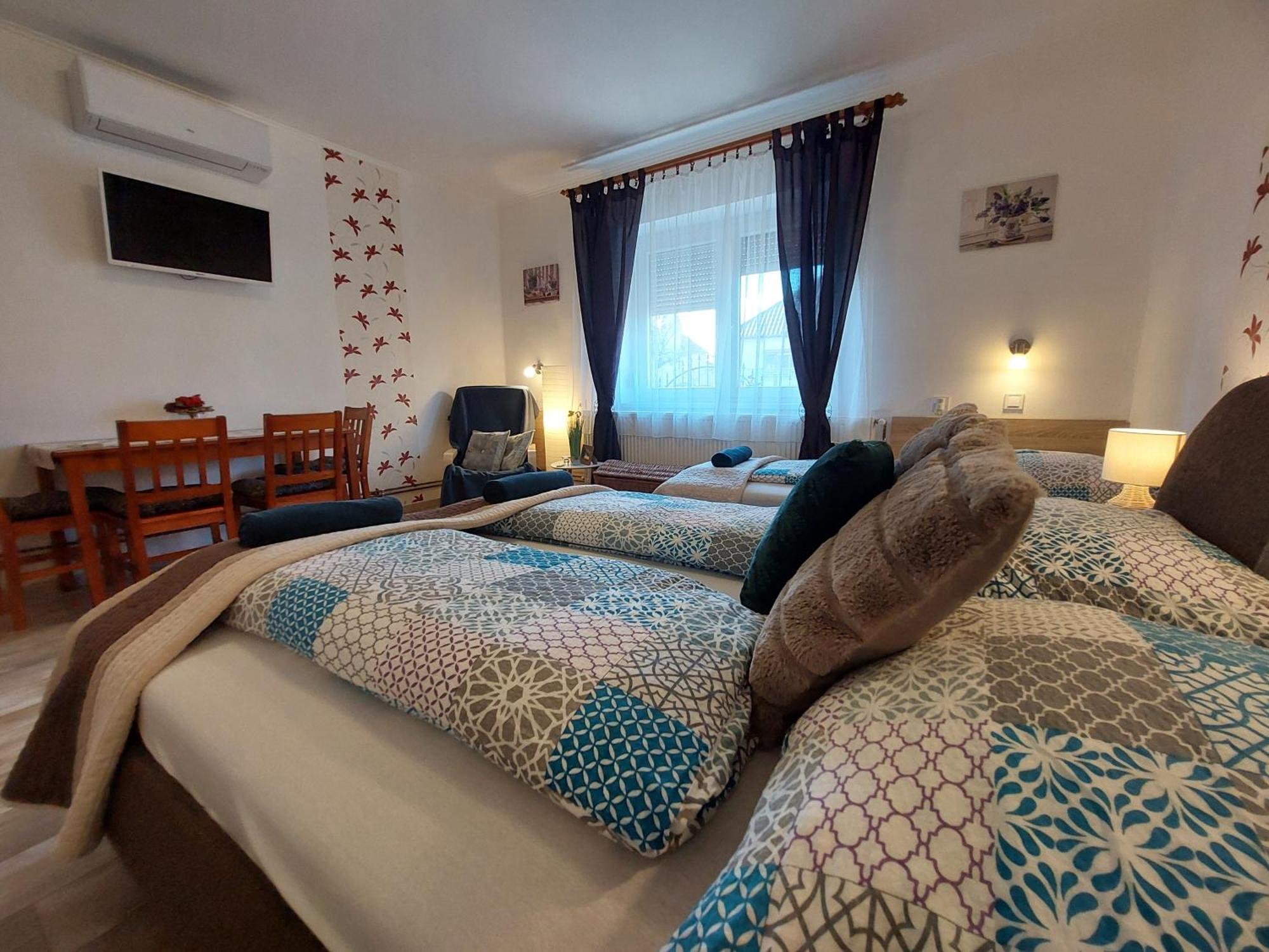 Tulipan Vendeghaz Apartment Sarospatak Bagian luar foto