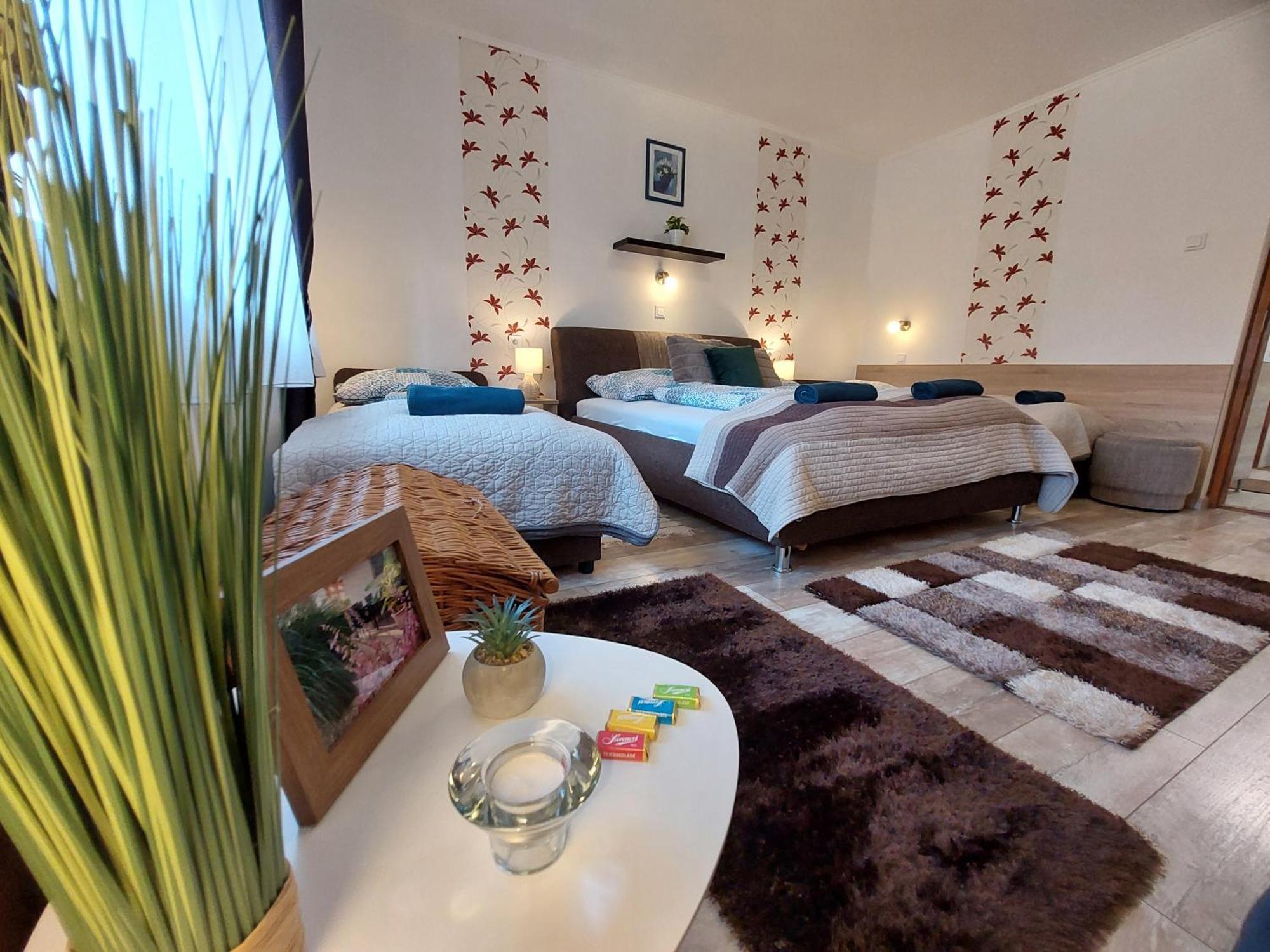 Tulipan Vendeghaz Apartment Sarospatak Bagian luar foto